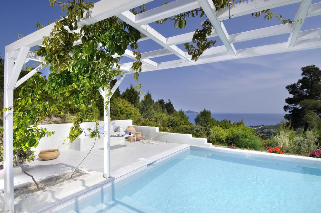 Anemolia Villas With Private Pools Near The Most Beautiful Beaches Of Alonissos Iszómata Kültér fotó