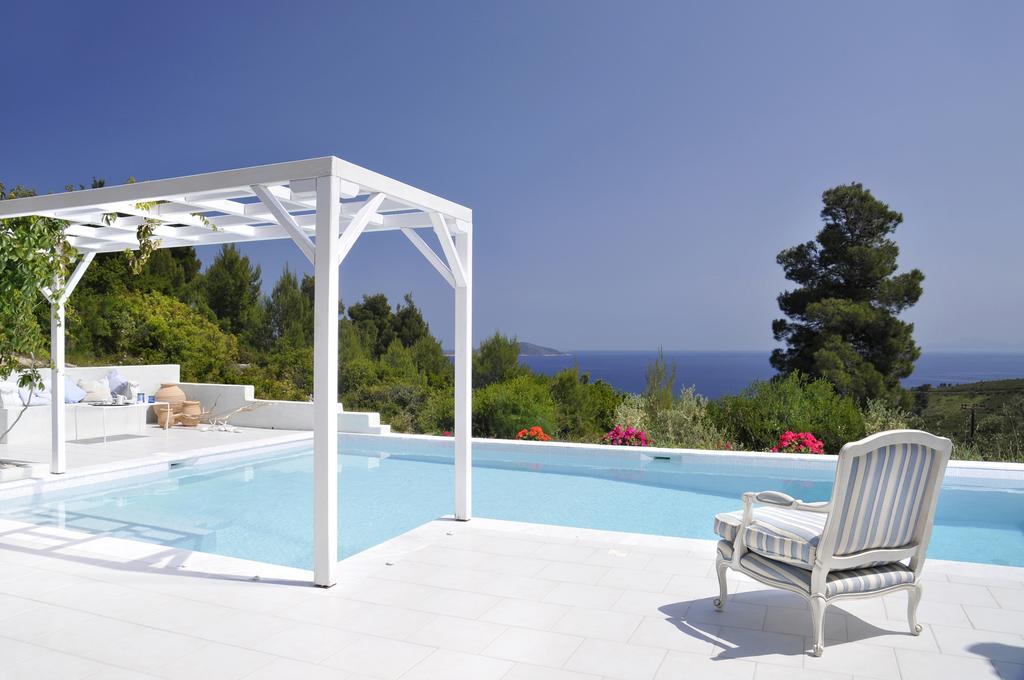 Anemolia Villas With Private Pools Near The Most Beautiful Beaches Of Alonissos Iszómata Kültér fotó