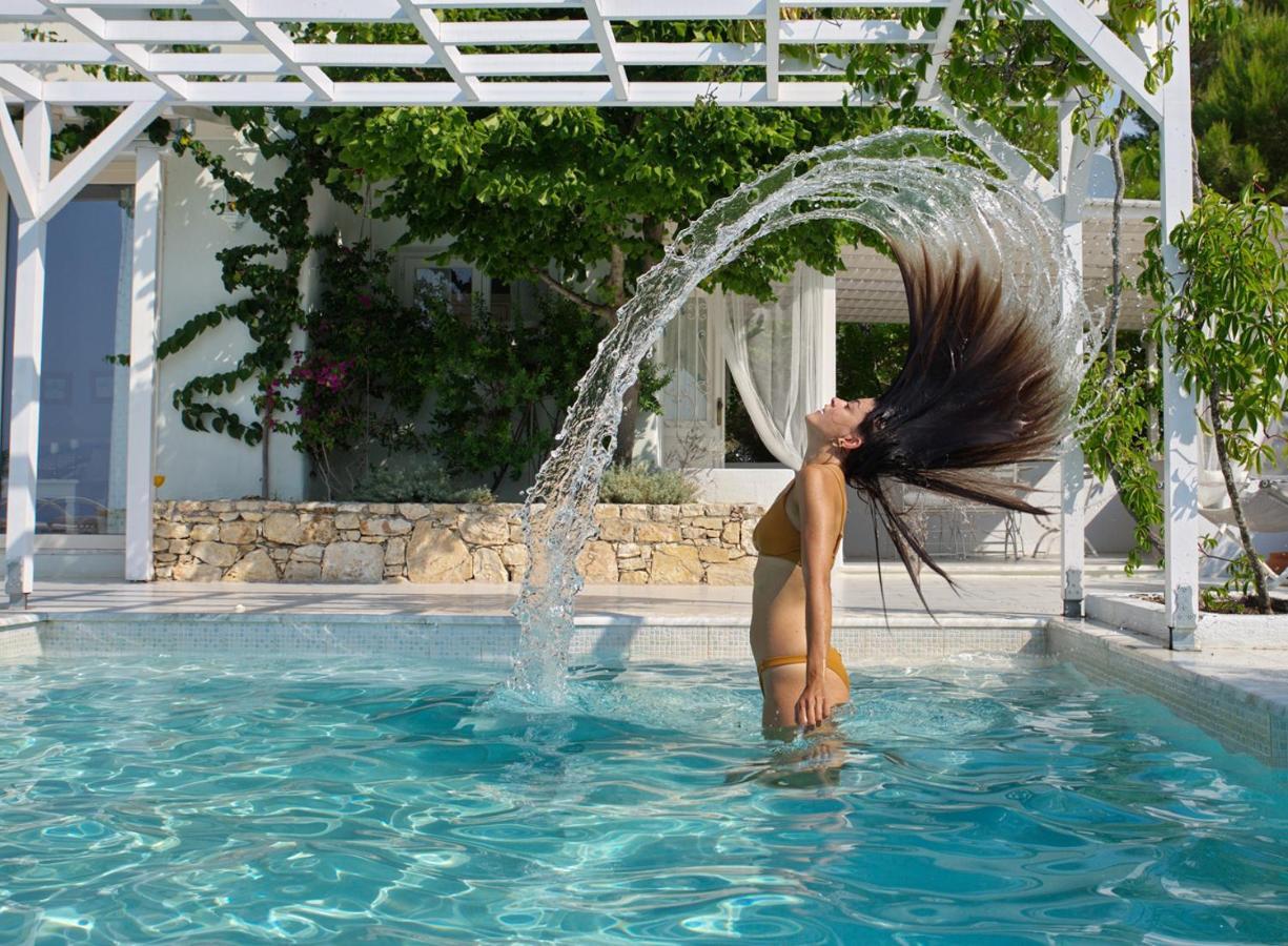 Anemolia Villas With Private Pools Near The Most Beautiful Beaches Of Alonissos Iszómata Kültér fotó